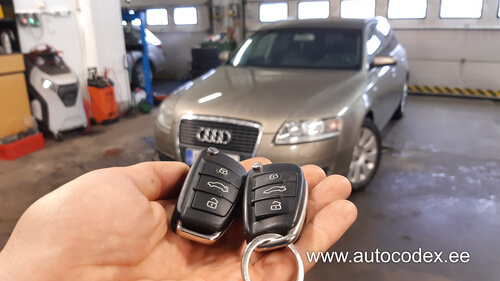 Manufacture of Audi keys